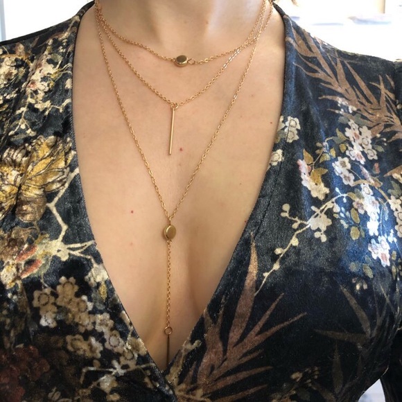 Jewelry - 💕Gold Three Layer Necklace💕